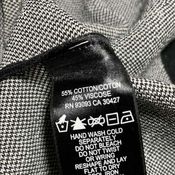 NWT Nic+Zoe Plaid Peplum Top - Picture 4 of 7